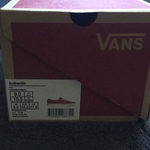 Red vans
